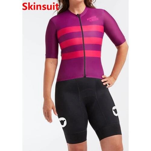 Black sheep Cycling Skinsuit Women Triathlon traje de ciclismo 2021 Ropa Ciclismo Maillot Bike Jumpsuit Pocket bicycle speedsuit
