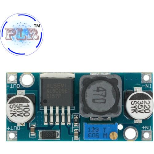 1pcs XL6009 DC-DC Booster module Power supply module output is adjustable Super LM2577 The largest 4A current