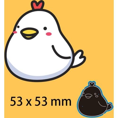 Cutting Dies Cute Cartoon Chick Stencil Craft for Scrapbook Stamps Dies Embossing Paper Gift Card
