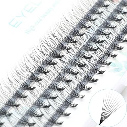 0.10 C Curl Makeup Individual False Eyelashes Eye Lashes Extension Long Soft Handmade Natural Eyelash