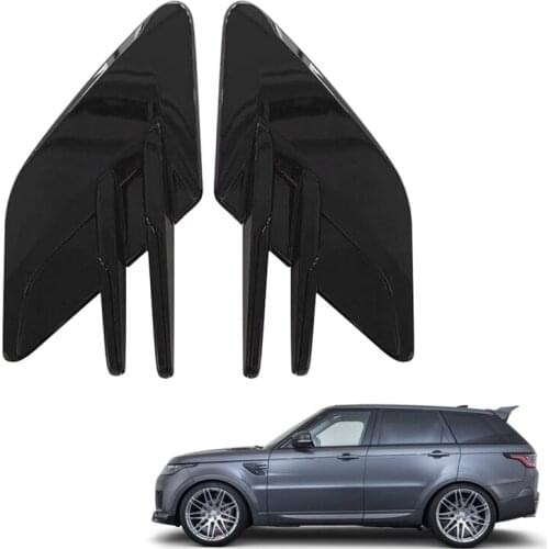 1Pair Side Air Flow Vent Grille Grill Side Fender Grilles Grid for Land Rover Range Rover Sport 2018-2021