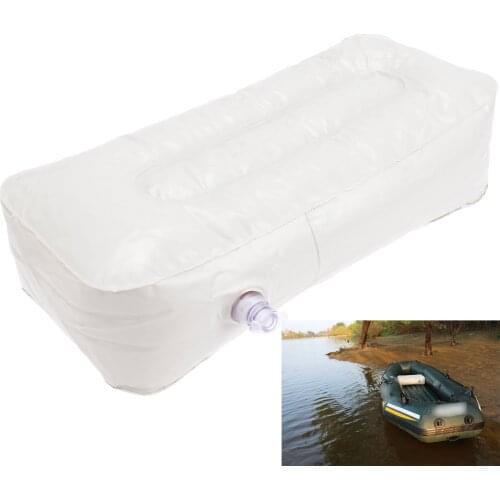 1 Pc Foldable& Deflatable Big PVC Inflatable Air Cushion Seat For Outdoor Camping Hiking Raft Kayak Inflatable Boats Accessories
