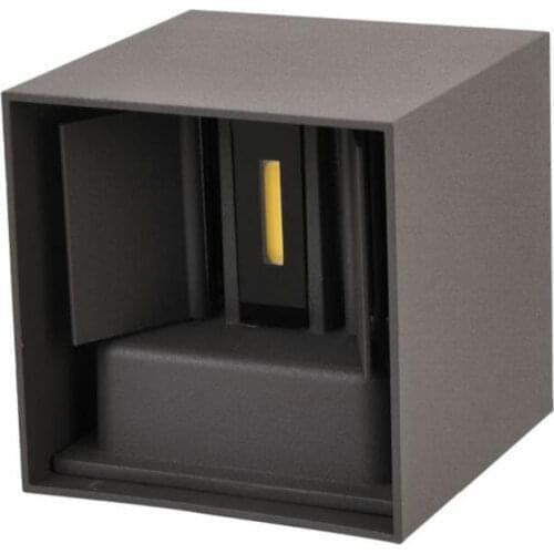 14W COB IP67 cube adjustable surface mounted outdoor LED lightig,LED indoor wall light, up down LED wall lamp