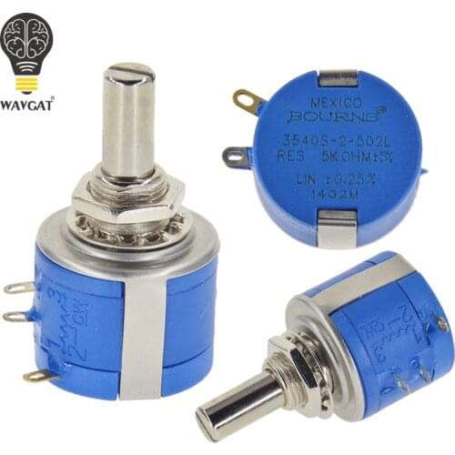 3540S-2-502L 3540S 5K ohm 2W 5% Precision Multiturn Potentiometer Adjustable Resistor