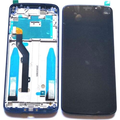 For Motorola Moto G6 play XT1922 XT1922-3 XT1922-4 Lcd Screen Display WIth Touch Glass Digitizer Frame Assembly