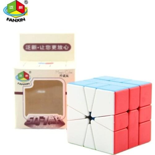 Hot Sale FanXin SQ1 Magic Cube Puzzle Stickerless SQ-1 Cube Puzzle Learning&Educational Cubo Magico Toys Game Speeding Cube