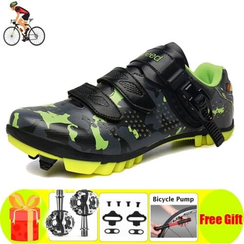 Sapatilha Ciclismo Mtb Cycling Shoes Men Professional Self-locking Ultralight Bicycle Sneakers Outdoor Mountain Bike Shoes