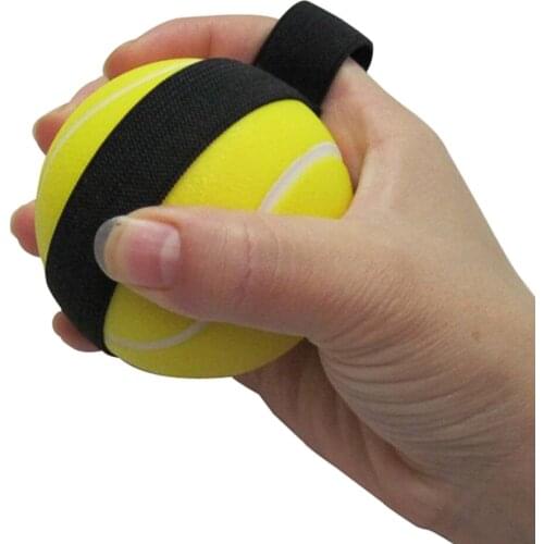 Massage Therapy Gel Hand Grip Ball Men Women Gym Fitness Finger Heavy Exerciser Strength Muscle Recovery Gripper Trainer