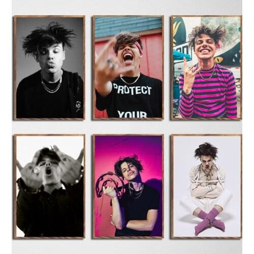 Hot Yungblud New Custom Rock Music Singer Star Canvas Poster Prints Photo Portrait Pictures Bar Cafe Wall Art Home Decor Mural