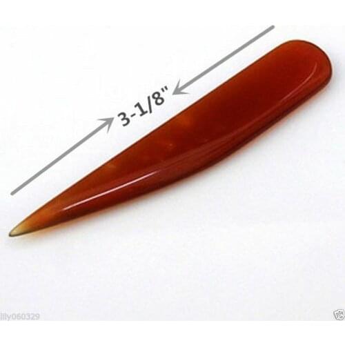 MG Agate Knife Burnisher Polishing for Gold and Sliver Craft Hand Jewelry Tools
