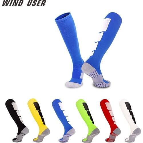 Non-slip Football Stockings Socks Professional Game Training Sports Socks Male Permeability Stockings Soccer Socks