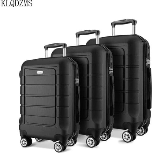KLQDZMS NEW 20"24''28 inch rolling luggage Travel suitcase Cabin carry on trolley luggage with spinner wheels