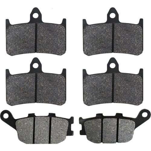 Motorcycle Front and Rear Brake Pads for HONDA CB1000F 1993-1997 VTR 1000F Super Hawk 1998-2005 VTR1000F Firestorm 1997-2006