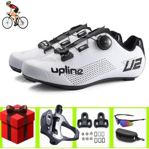 Professionla Road Cycling Shoes Men Women Self-locking Beathable Wear-resistant Bicycle Riding Sneakers Outdoor Racing Bike Shoe