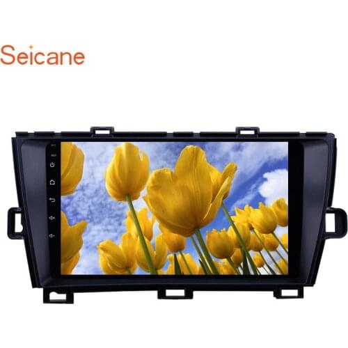 Seicane 2din Android 8.1 9 inch car GPS Stereo Radio player For Toyota Prius RHD 2009 2010 2011 2012 2013 Support DVR wifi SWC
