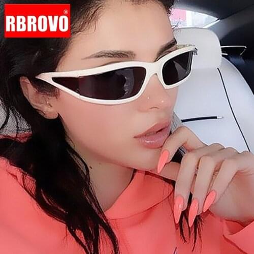 RBROVO 2021 Punk Sunglasses Women Square Vintage Glasses Women/Men Luxury Brand Eyewear Shades for Women Lentes De Sol Mujer