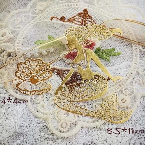 Mermaid Metal Cutting Dies Stencils for Scrapbooking/photo album Decorative Embossing DIY Paper Cards