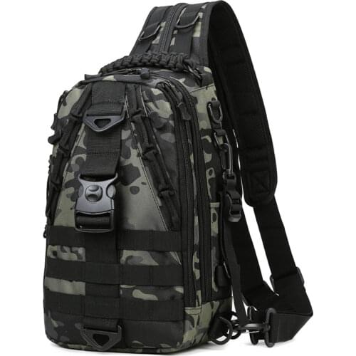 SUUTOOP Men Military Tactical Shoulder Bags Hiking Camping Sports Trekking Climbing Crossbody Fishing Outdoor Chest Bag For Male