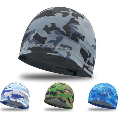 Outdoor Beanie Cycling Men Cap Bicycle Lining Quick Drying Helmet Inner Hat Sun Block Summer Fishing Breathable Sports Lady Cap