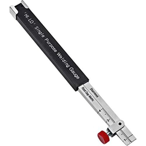 Welding Inspection Scale Small Height Gauge Hi-Lo Dedicated Internal Welding Ruler Metric Size N19 Dropship