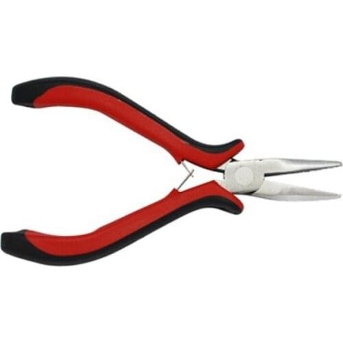 Jewelry Bent Nose Pliers Ferronickel Platinum Jewelry Making Tools 135mm