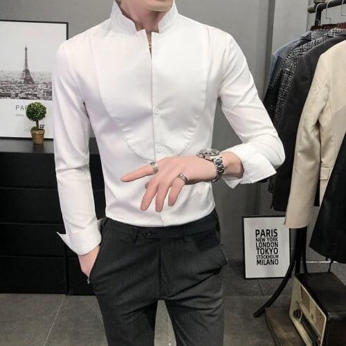 ZJYJFC Men's Slim Fit Shirts China