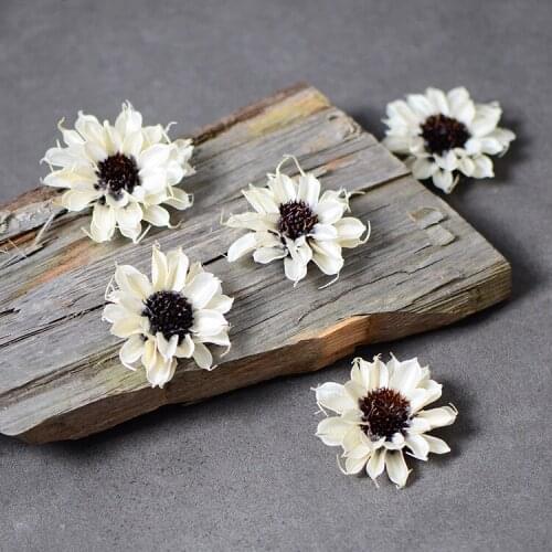 5pcs/5cm,Handmade Dried Graft flower head,Dispaly Eternal flower head materials for wedding party home decoration accessories