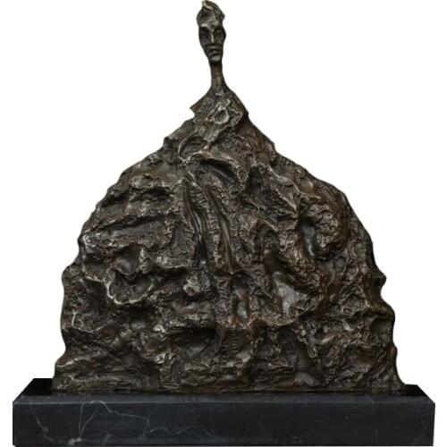 Artshom AH-493 Giacometti Bronze Statue Sculpture Home Decorative Sculpture Collectible Bronze Decor Statue Home Decor Statue