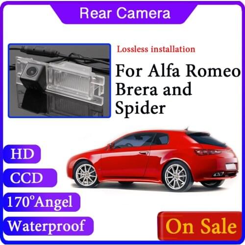 Car Rear View Back Up Camera For Alfa Romeo Brera and Spider 2005~2010