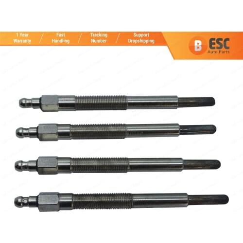 ESC Auto Parts EGP66-1 4 Pieces Heater Glow Plugs 24 Volt for Caterpillar 3304 3306 3T9562 GN071 0100800034 Y171 Made in Turkey