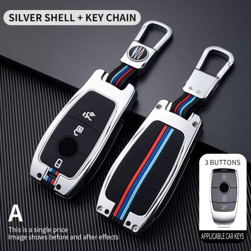 Wear resistant Zinc Alloy key case cover Key protective shell holder For Mercedes Benz 2017 E Class W213 2018 S class
