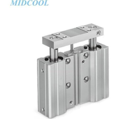 Compact Guide Cylinder Slide Bearing JMGP JMGPM JMGPM40 Stroke 25 50 100 150 200mm JMGPM40-25/50/100/150/200