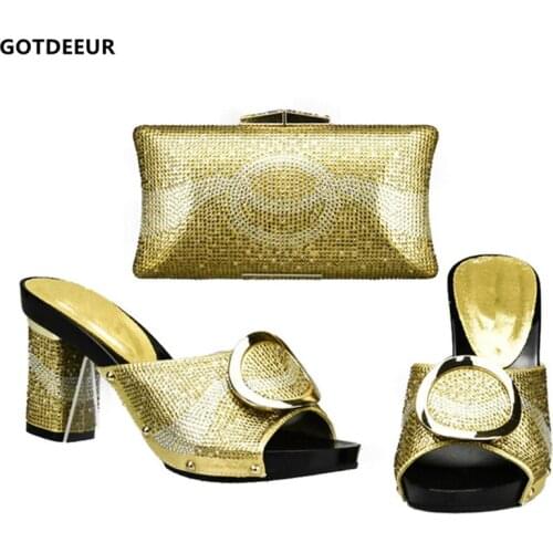 New Italian Ladies Shoes and Bags To Match Set 2019 for Party Set Matching Shoe and Bag Italy Women Shoe and Bag To Match Italy