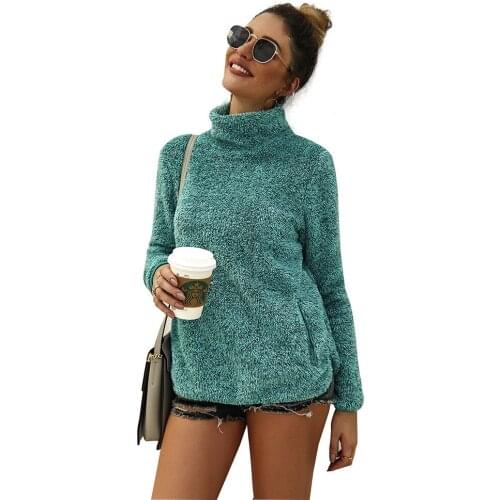 Pullover Sweater Women Jumper Clothing Turtleneck Sweater Female Jumper Pull Top Womens Thick Winter Oversized Knitted Sweaters