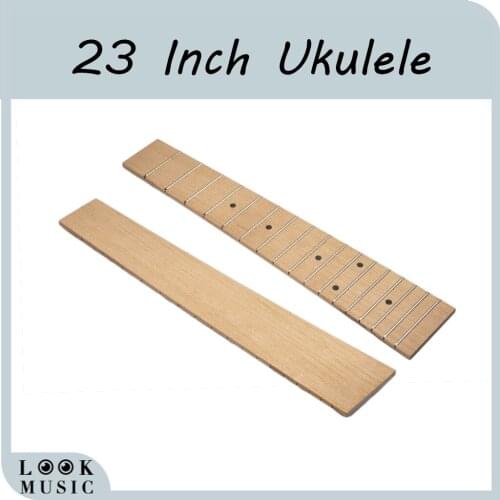 23" Ukulele Fretboard Maple Fingerboard DIY 23" Ukulele Fretboard