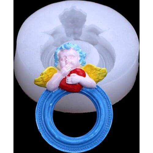 Love Photo Frame Silicone Mold Epoxy Fondant Cake Mold 15-999