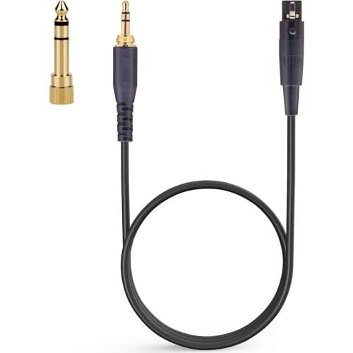 Mini XLR 3-Pin Replacement 6.35mm Cable Extension Cord Wire For AKG K141 K171 K175 K181 K240 K240S K271 K271s MKII Headphones
