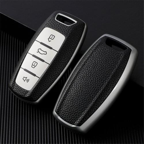 TPU Leather Car Key Case Remote Smart Protector Cover For Great Wall Haval Coupe F5 H7 H8 H9 GMW H6 Coupe Car Key Shell Skin