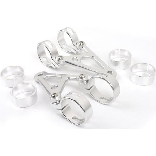 High Quality CNC 37mm Billet Aluminum Headlight Brackets Fork Ears