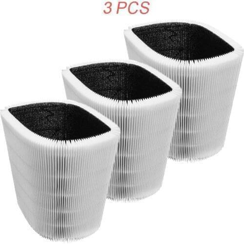 1/2/3 PCS HEPA Filter For Blueair Blue Pure 411 411+ & MINI Collapsible Air Purifier Filter Activated Carbon Composite Parts