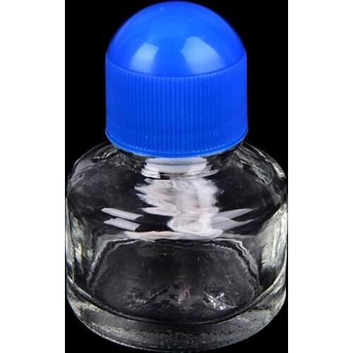 1 x 25ML Alcohol Burner Lamp Glass 6.2cm*4.2cm Chemistry Lab Educational Supplies