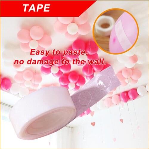 2 Rolls 100 Dots Photo Glue Permanent Adhesive Bostik Wedding Party Balloon Decor