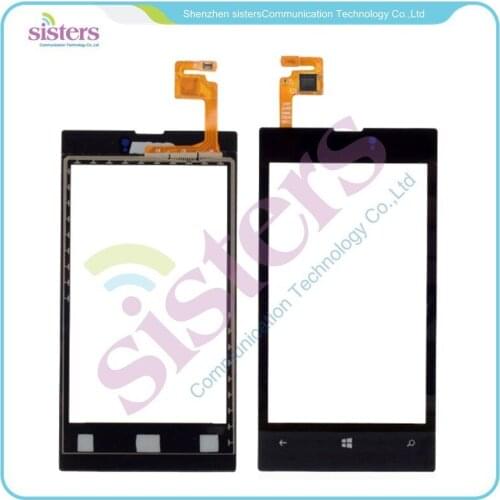 5PCS/lot Wholesale High Qualit Touch Screen Digitizer For Nokia Lumia 720 n720 Free Shipping