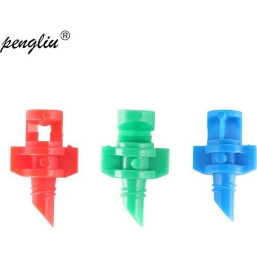 50pcs Garden 90/180/360 degree Refraction Nozzle Micro Garden Lawn Water Spray Misting Nozzle Sprinkler Irrigation System