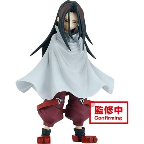 Pre-Sale Shaman King Asakura Hao Anime Figure Hand-Made Model Decoration Doll Toy 14Cm Collectibles Pvc Model Cute Cartoon Toys