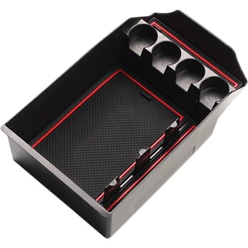 Car Center Console Organizer Storage Box Interior Armrest Storage Box for Mercedes Benz GLE GLS W167 2015-2019