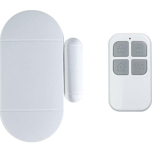 Wireless Door Window Sensor Alarm Detector With 130dB Alarm Sound Built-in Speaker