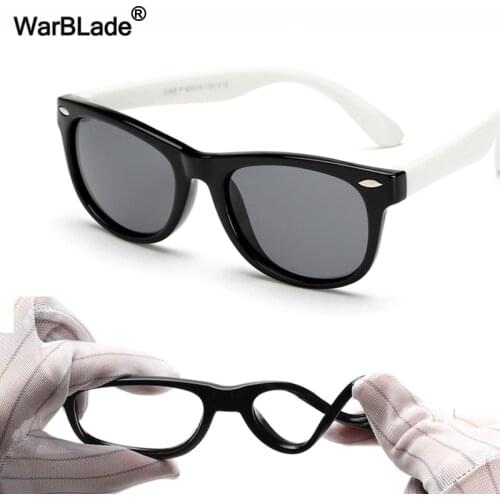 WarBLad Children Polarized Sunglasses Kids Baby Flexible Eyewear Safety Coating Sun Glasses Shades Boy Girl Infant oculos de sol