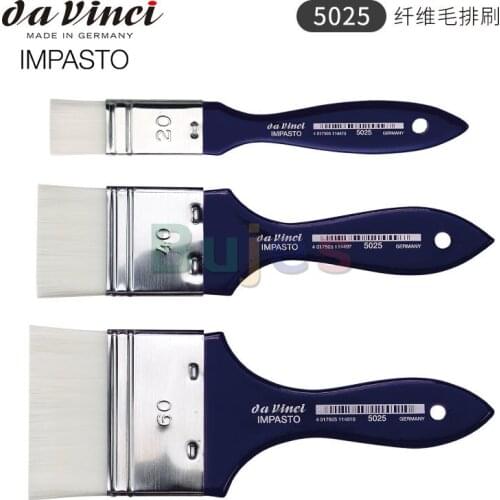 Da Vinci Brushes da Vinci Oil & Acrylic Series 5025 Impasto Paint Brush, Designed for thick applications of paint