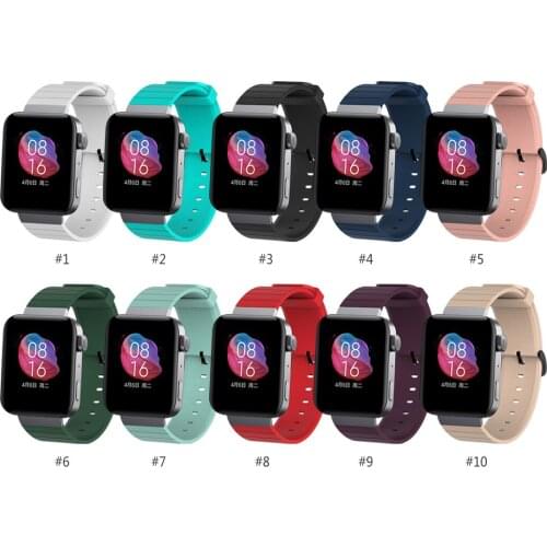 Suitable for Xiaomi watch multi-color silicone strap,Suitable for new Xiaomi smart watch replacement strap